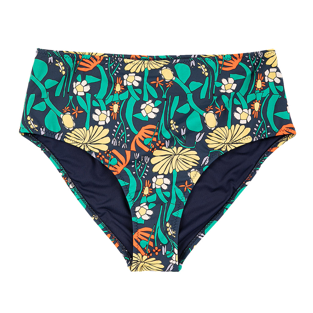 Bobo Choses Woman Bikini Bottom All Over Herbalist Print Multicolour