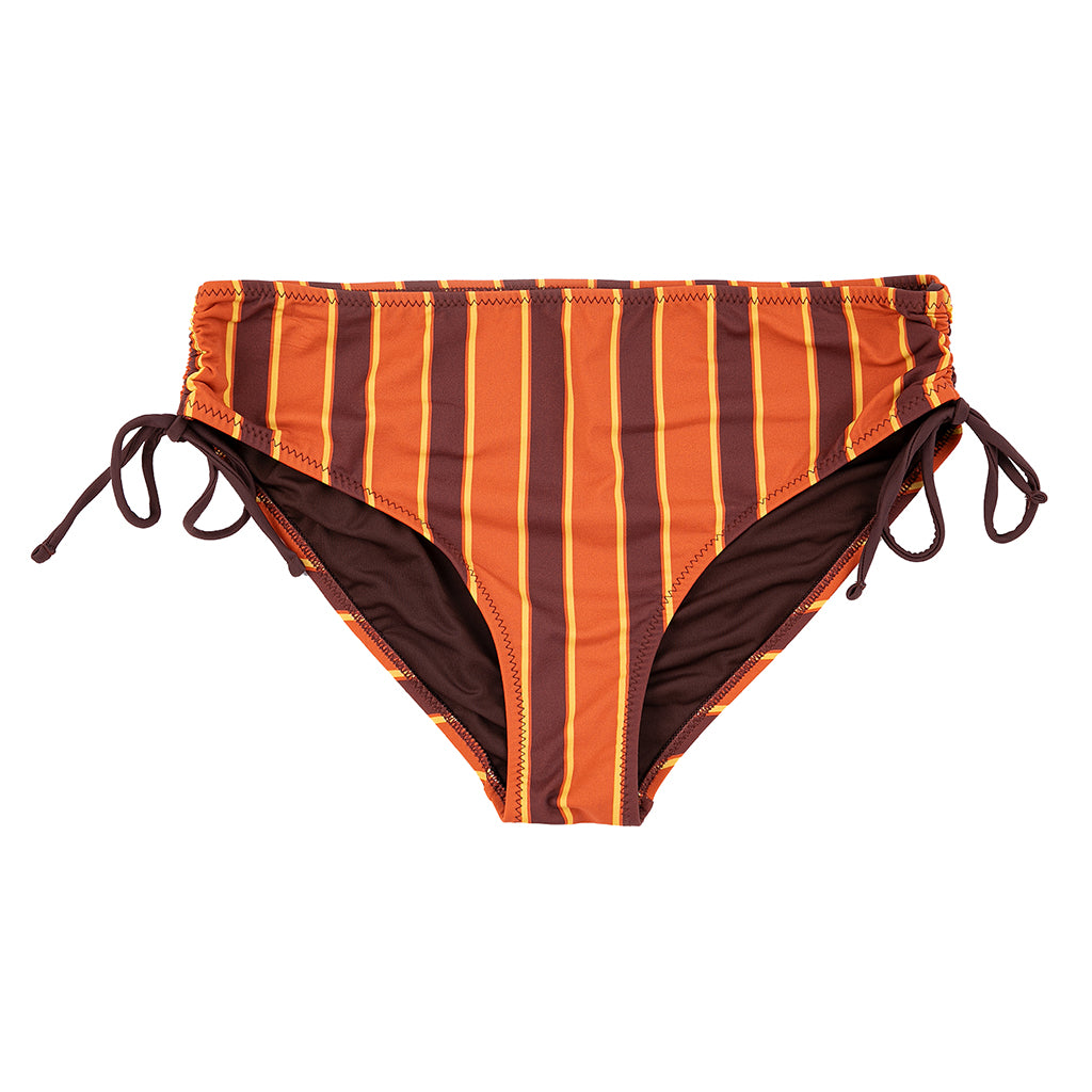 Bobo Choses Woman Bikini Bottom Orange Stripes