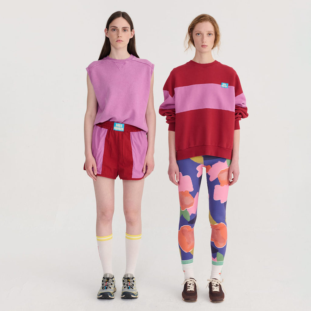 Bobo Choses Woman Sleeveless Sweatshirt Washed Purple