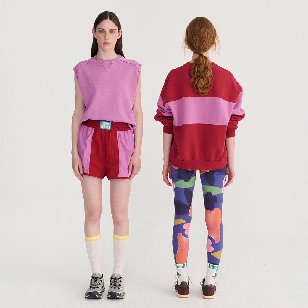 Bobo Choses Woman Sleeveless Sweatshirt Washed Purple