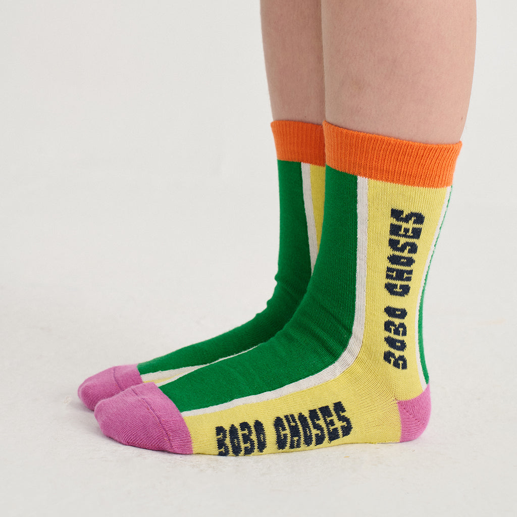 Bobo Choses Child Set Of Two Short Socks Multicolour