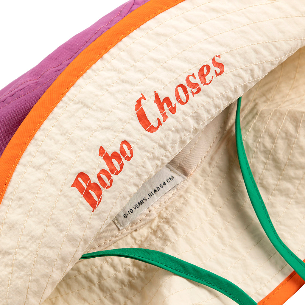 Bobo Choses Child Bucket Hat Multicolour Colour Block