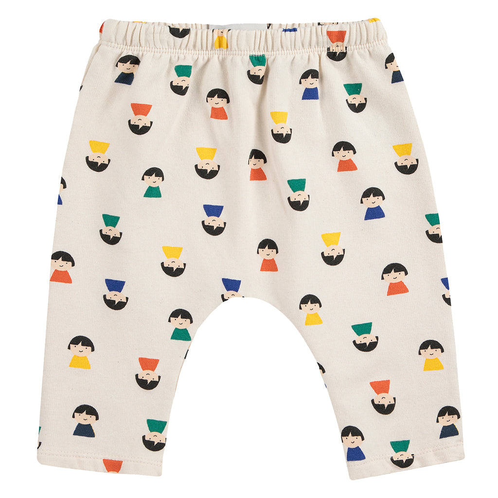 Bobo Choses Baby Game Pawns All Over Sweatpants Cream