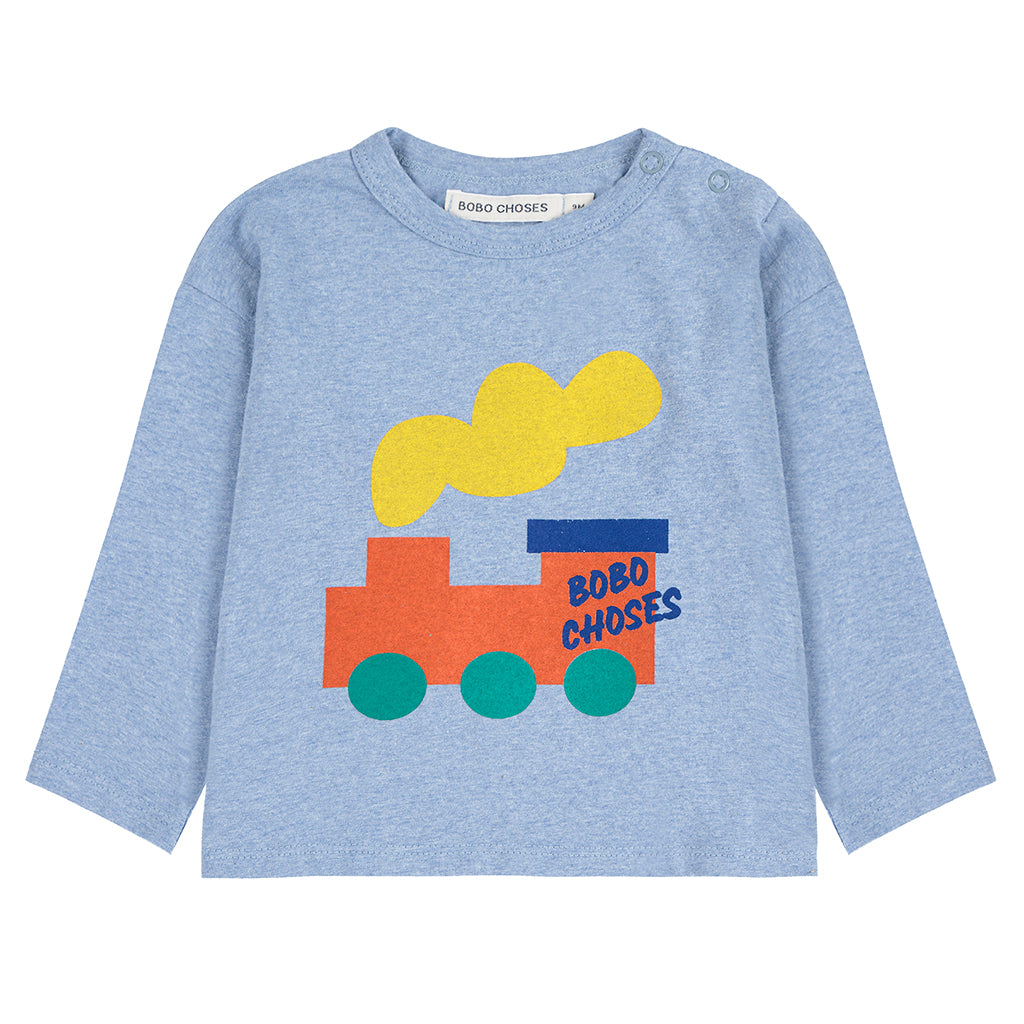 Bobo Choses Baby Choo Choo T-shirt Light Blue