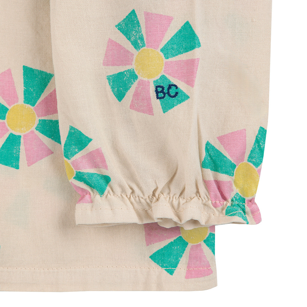 Bobo Choses Baby Kaleidoscope All Over Blouse Cream