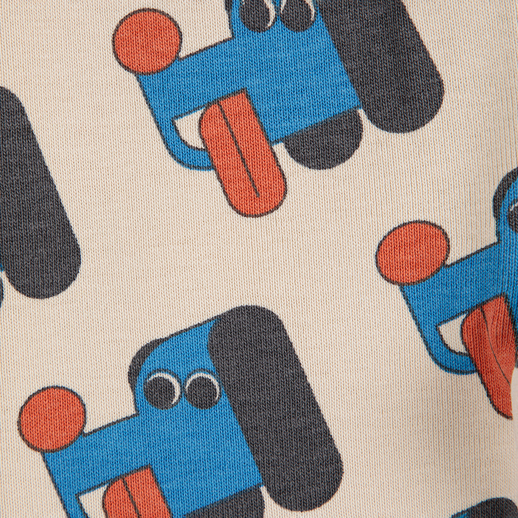 Bobo Choses Baby Doggy Mate All Over Leggings Cream