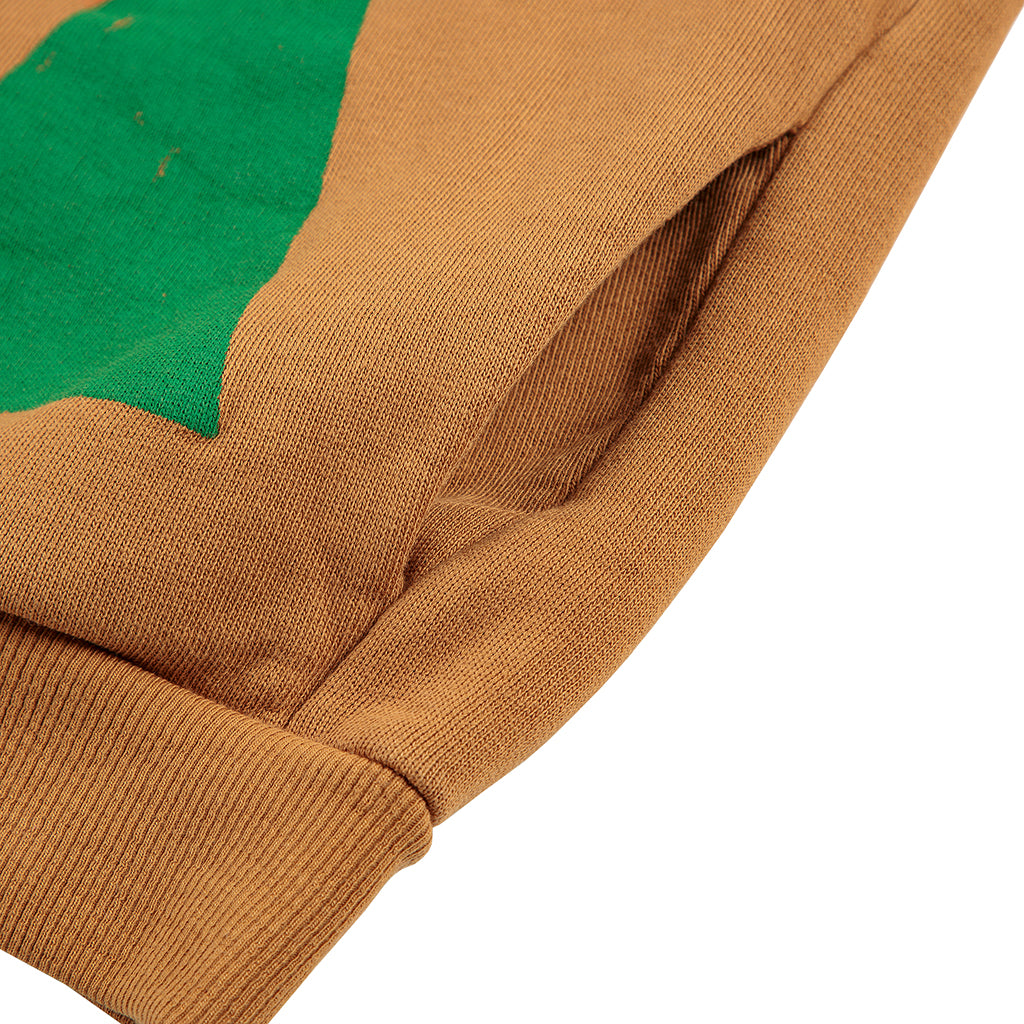 Bobo Choses Child Chess Pawn Hooded Sweatshirt Brown