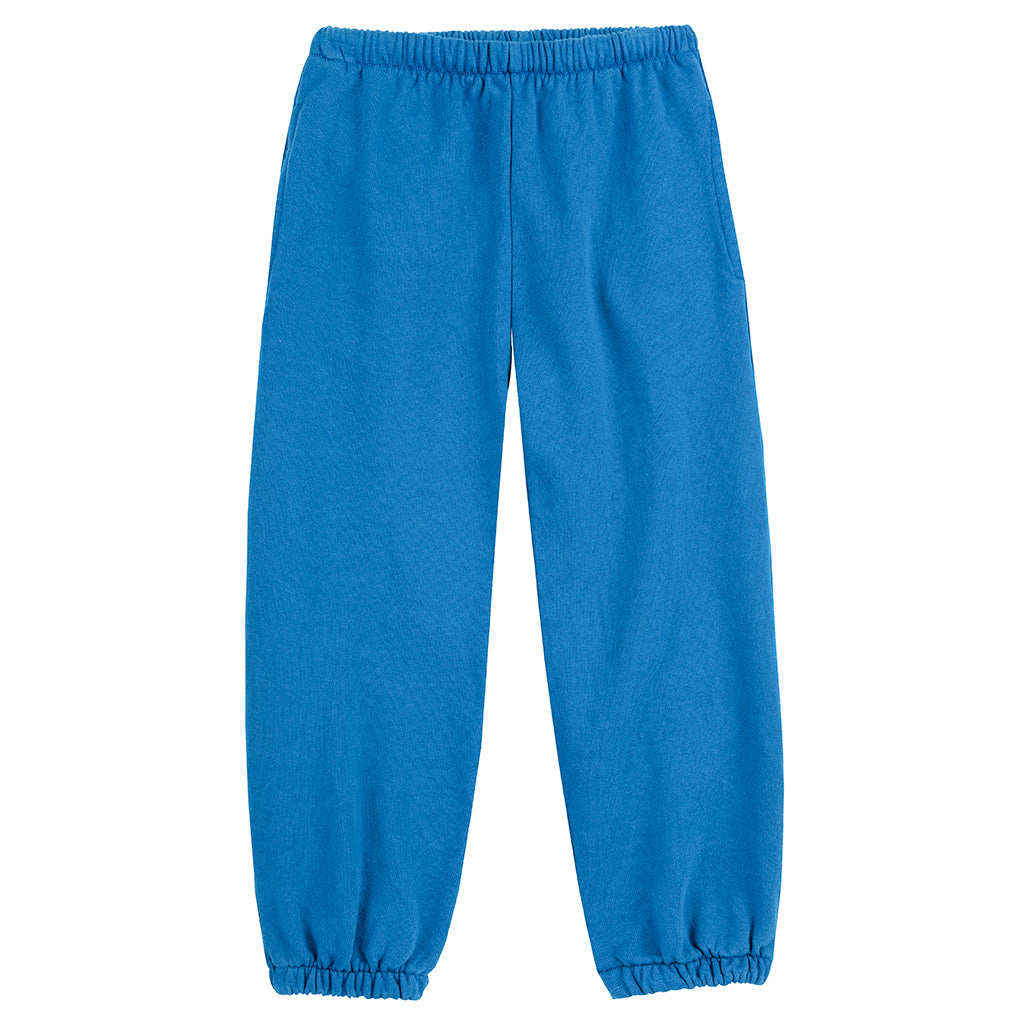 Bobo Choses Child Curved Logo Sweatpants Blue
