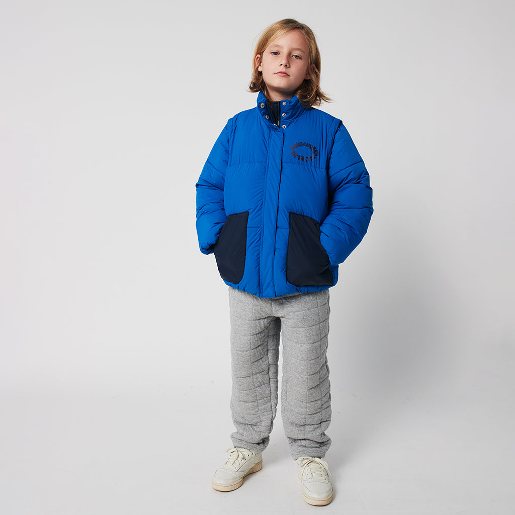 Bobo Choses Child Quilted Sweatpants Heather Grey