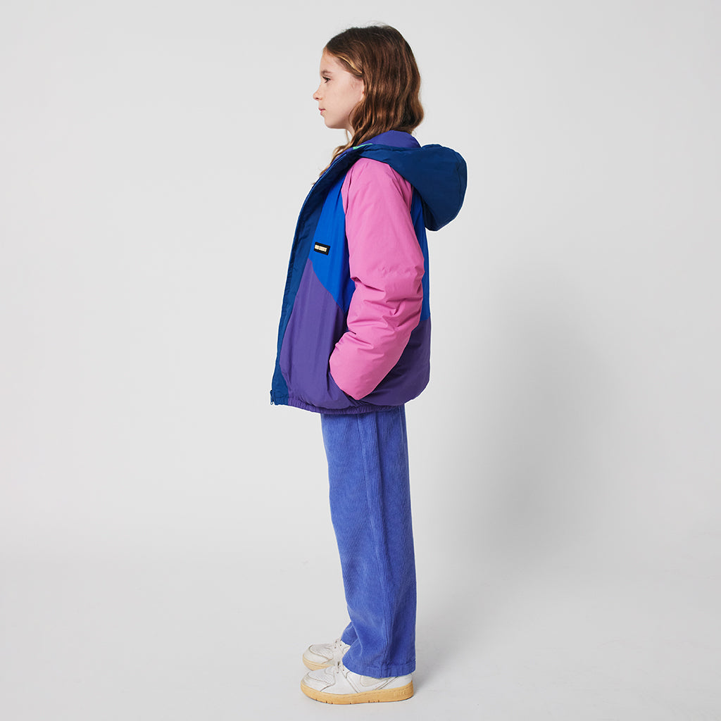 Bobo Choses Child Lucky Clover All Over Reversible Jacket Purple