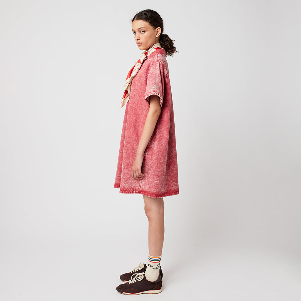Bobo Choses Woman Polo Dress Red
