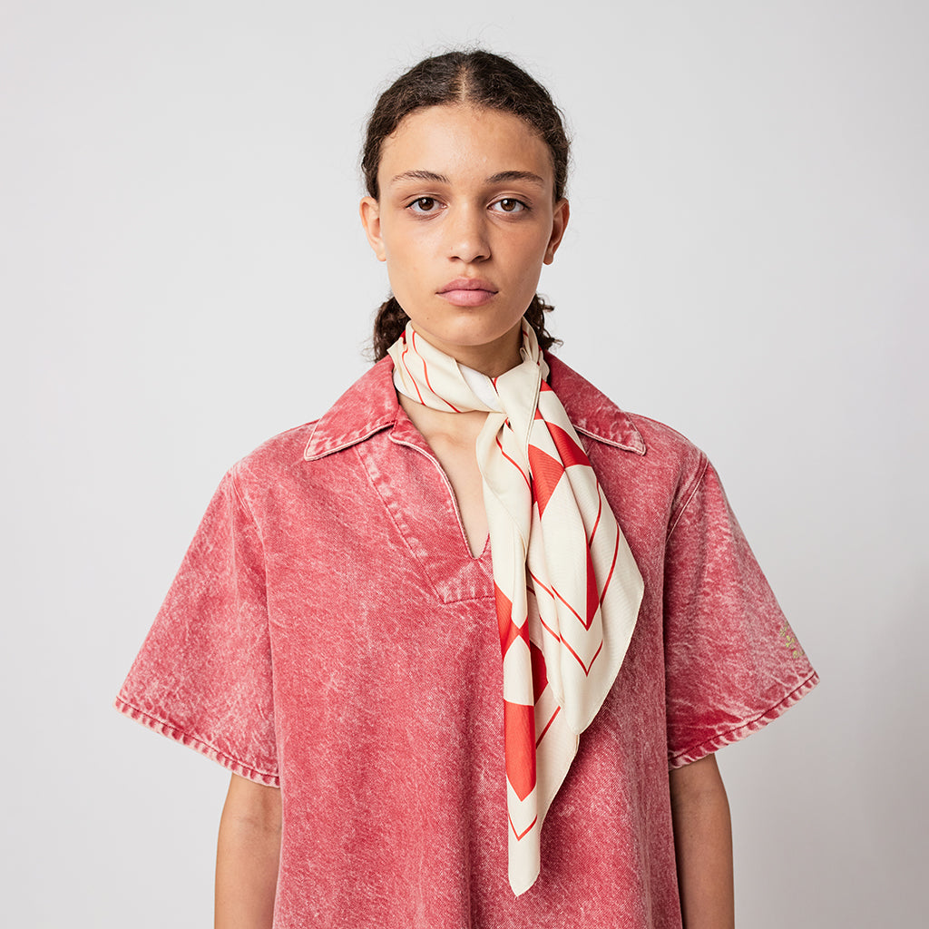 Bobo Choses Woman Polo Dress Red