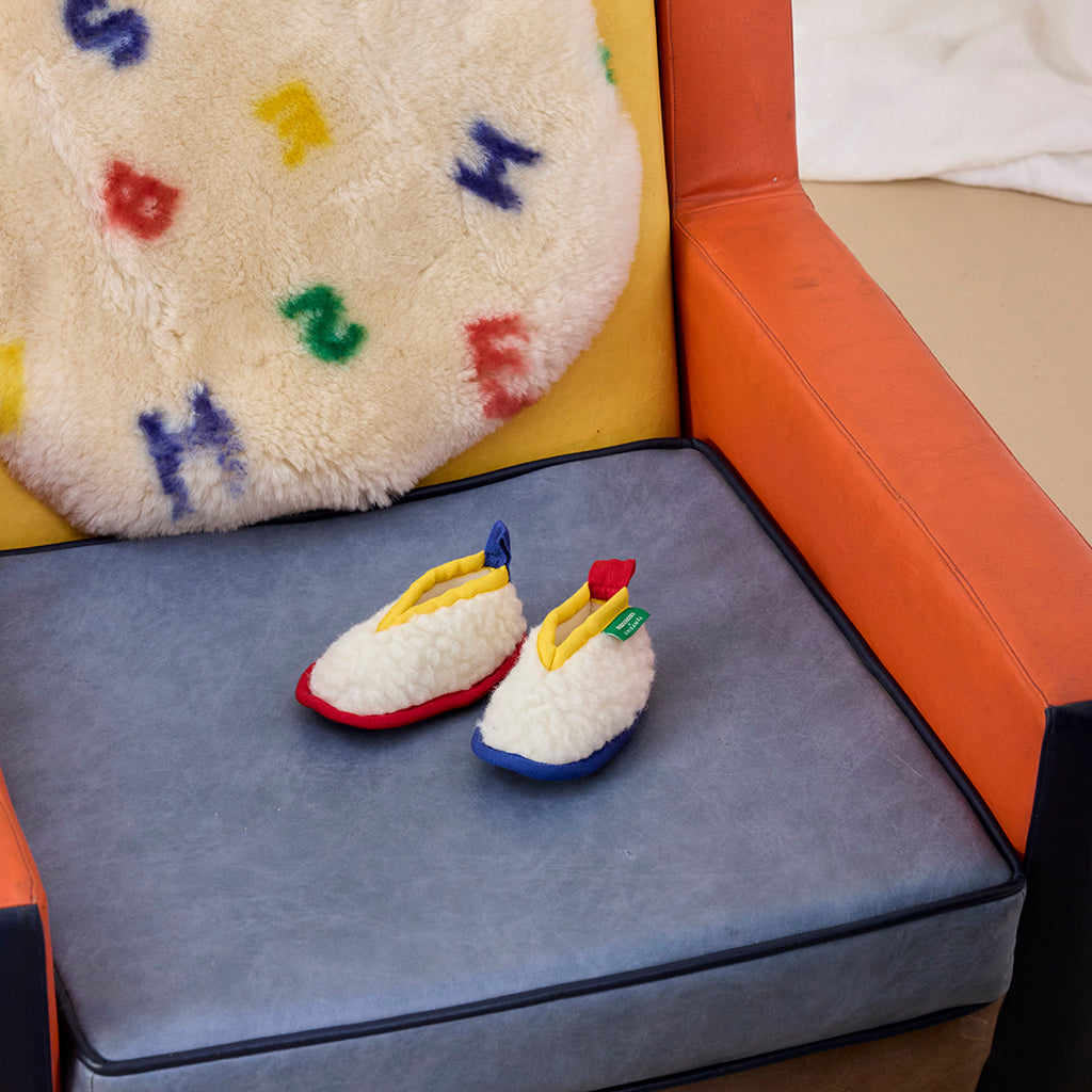 Bobo Choses X Binibamba Baby Booties Cream