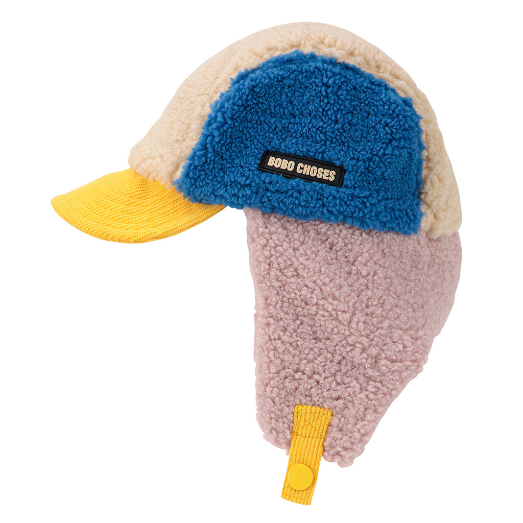 Bobo Choses Baby Colour Block Chapka Hat Multicolour