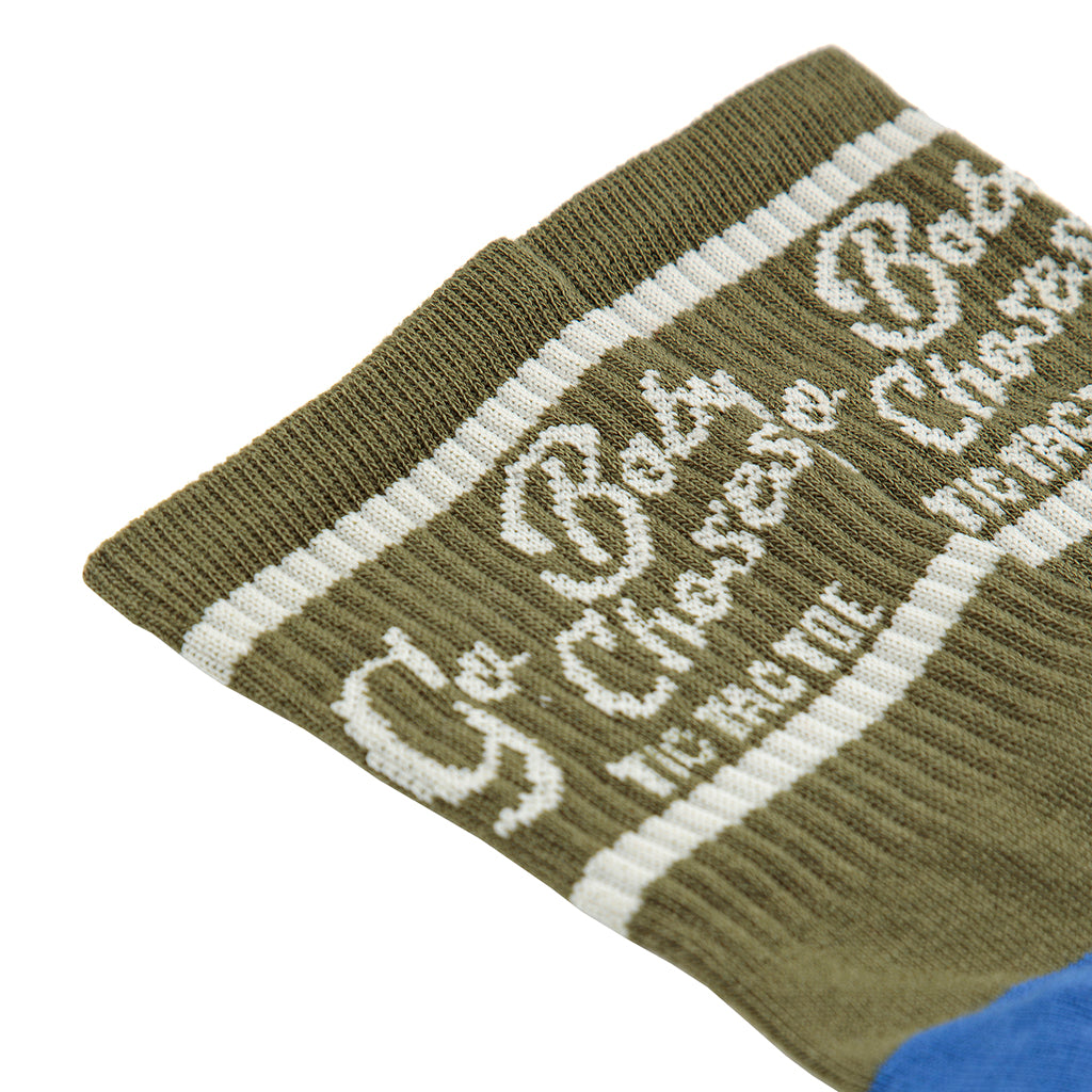 Bobo Choses Child Go Bobo Short Socks Khaki Green