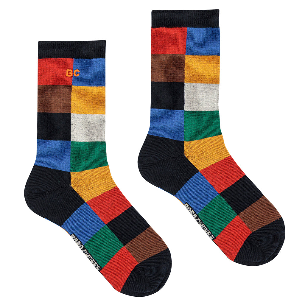 Bobo Choses Child Multicolour Tiles Long Socks Multicolour
