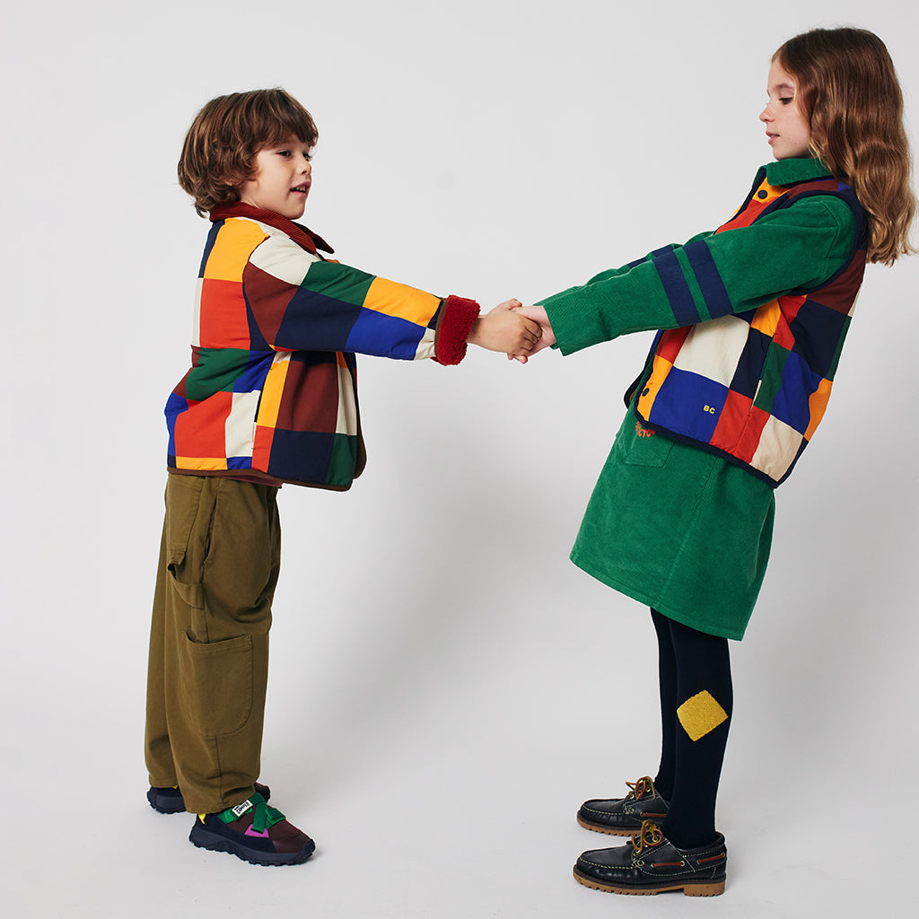 Bobo Choses Child Joker Tights Midnight Blue