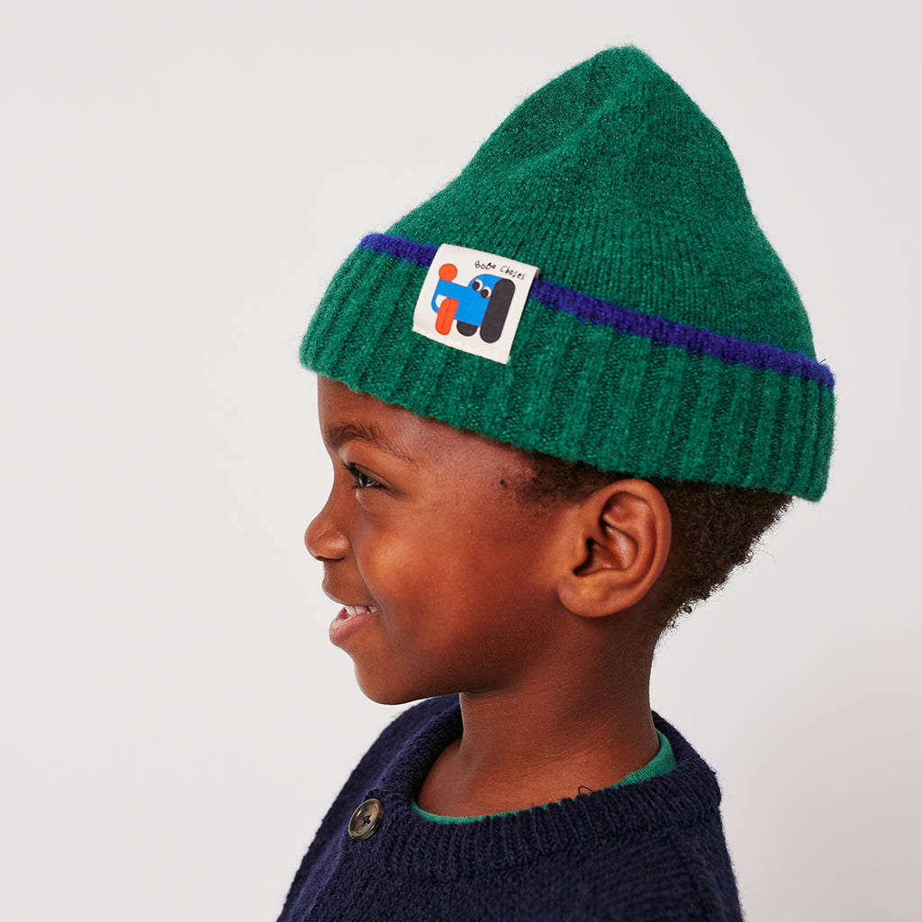 Bobo Choses Child Doggy Mate Beanie Green