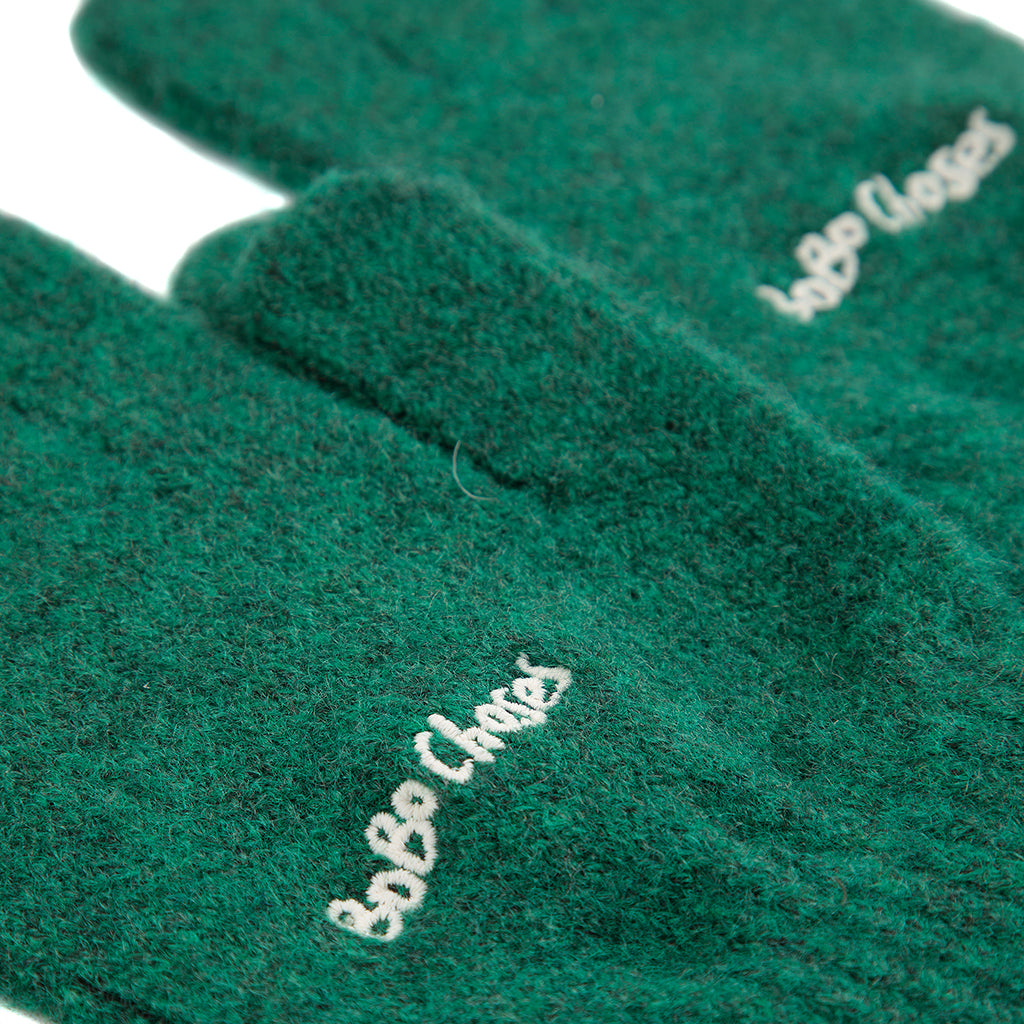 Bobo Choses Child Knit Gloves Green