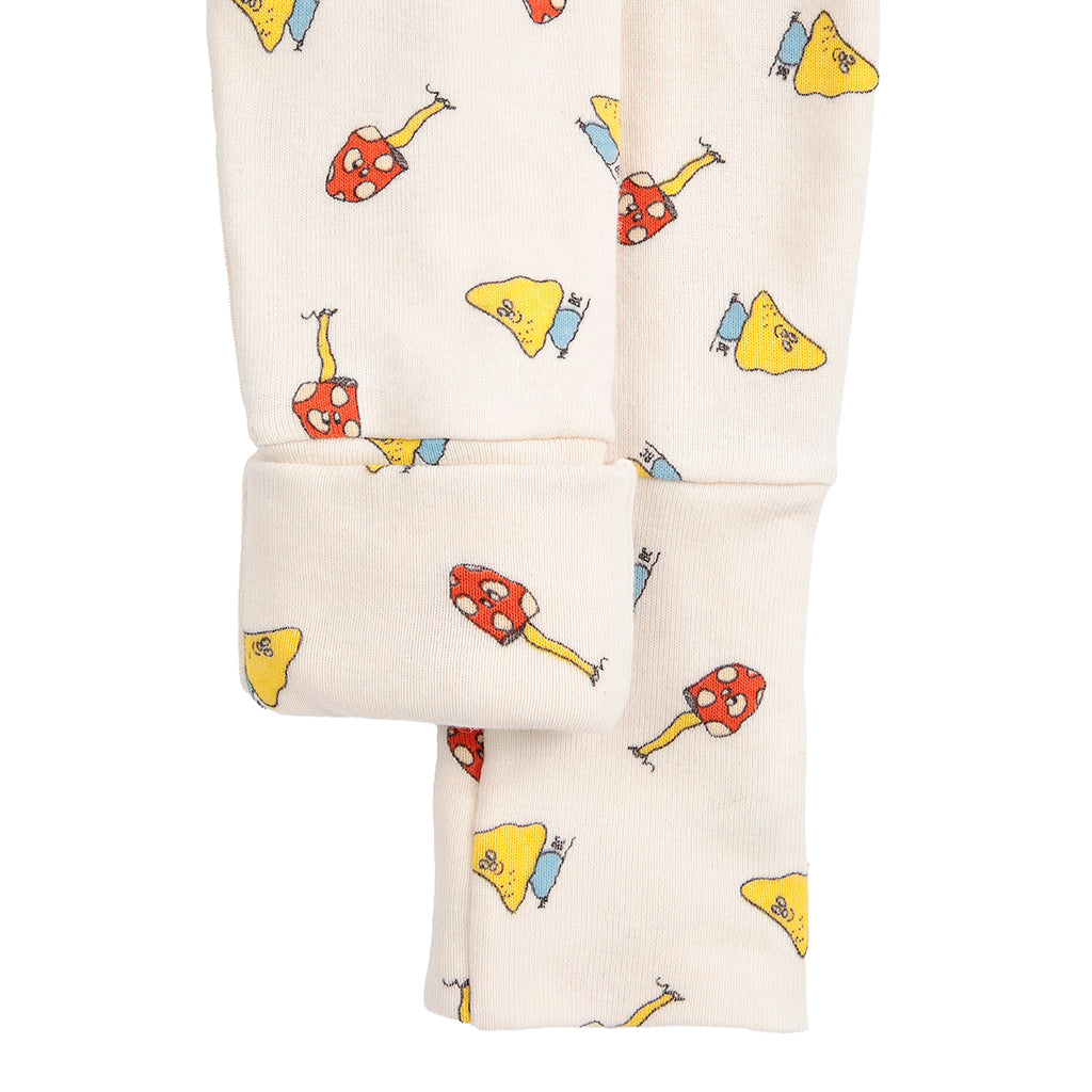 Bobo Choses Baby Three Piece Gift Set All Over Mush Monster Print Cream
