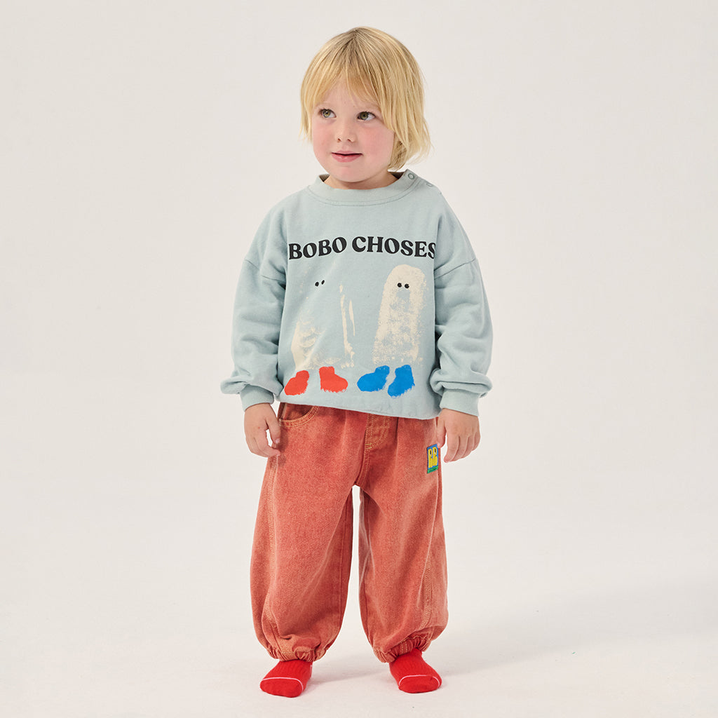 Bobo Choses Baby Denim Pants Booo Bo Choses Tag Red