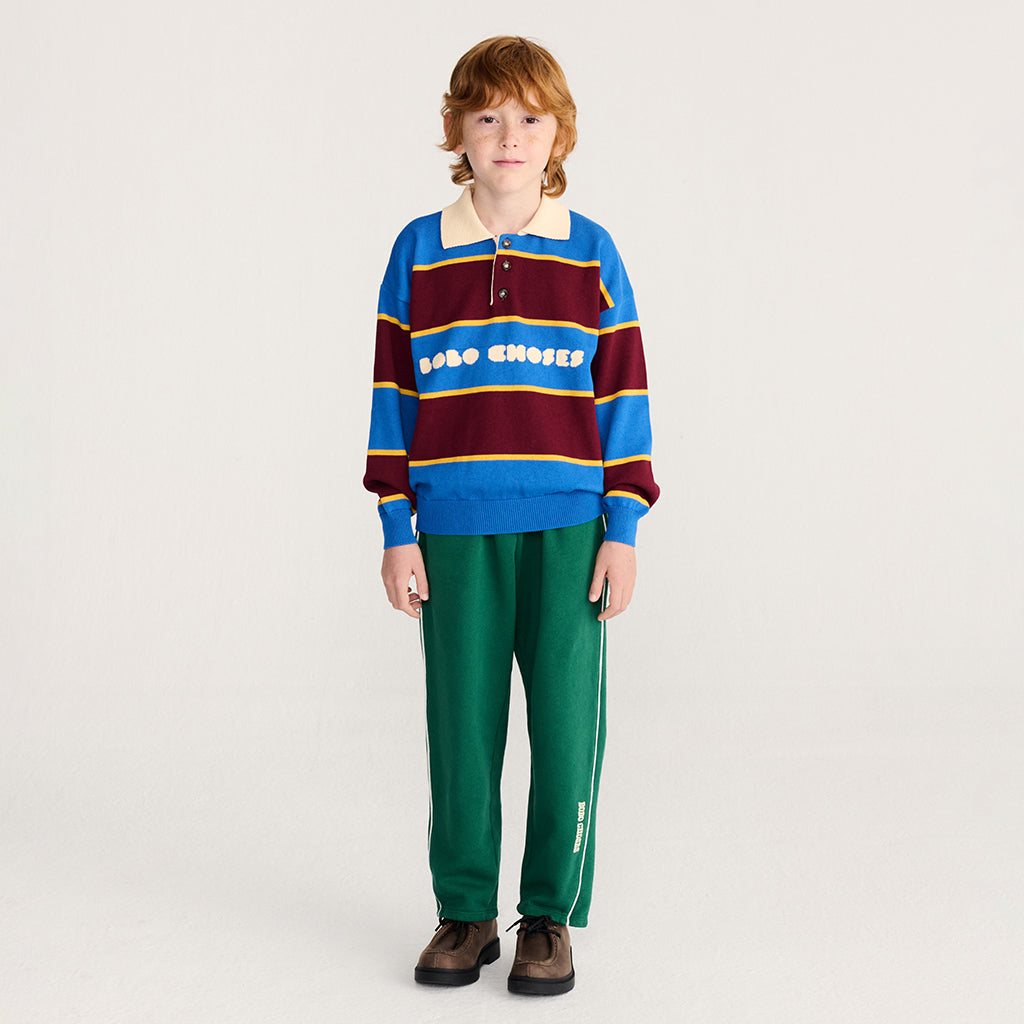 Bobo Choses Child Straight Sweatpants Dark Green