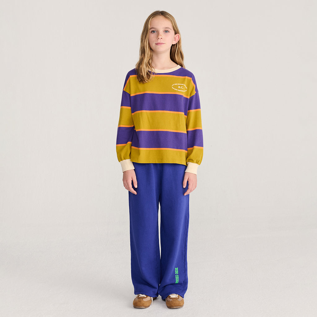 Bobo Choses Child Straight Sweatpants Navy Blue