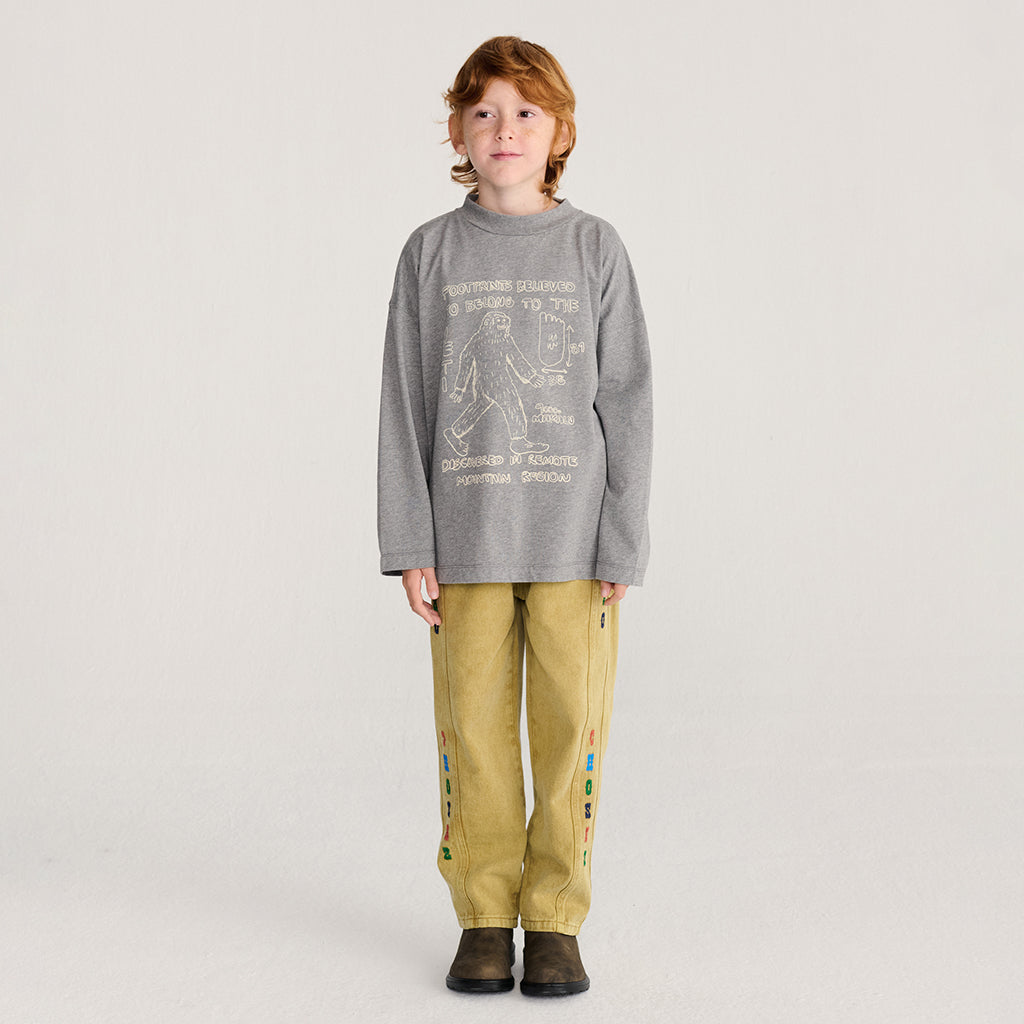 Bobo Choses Child Twill Pants Khaki Beige