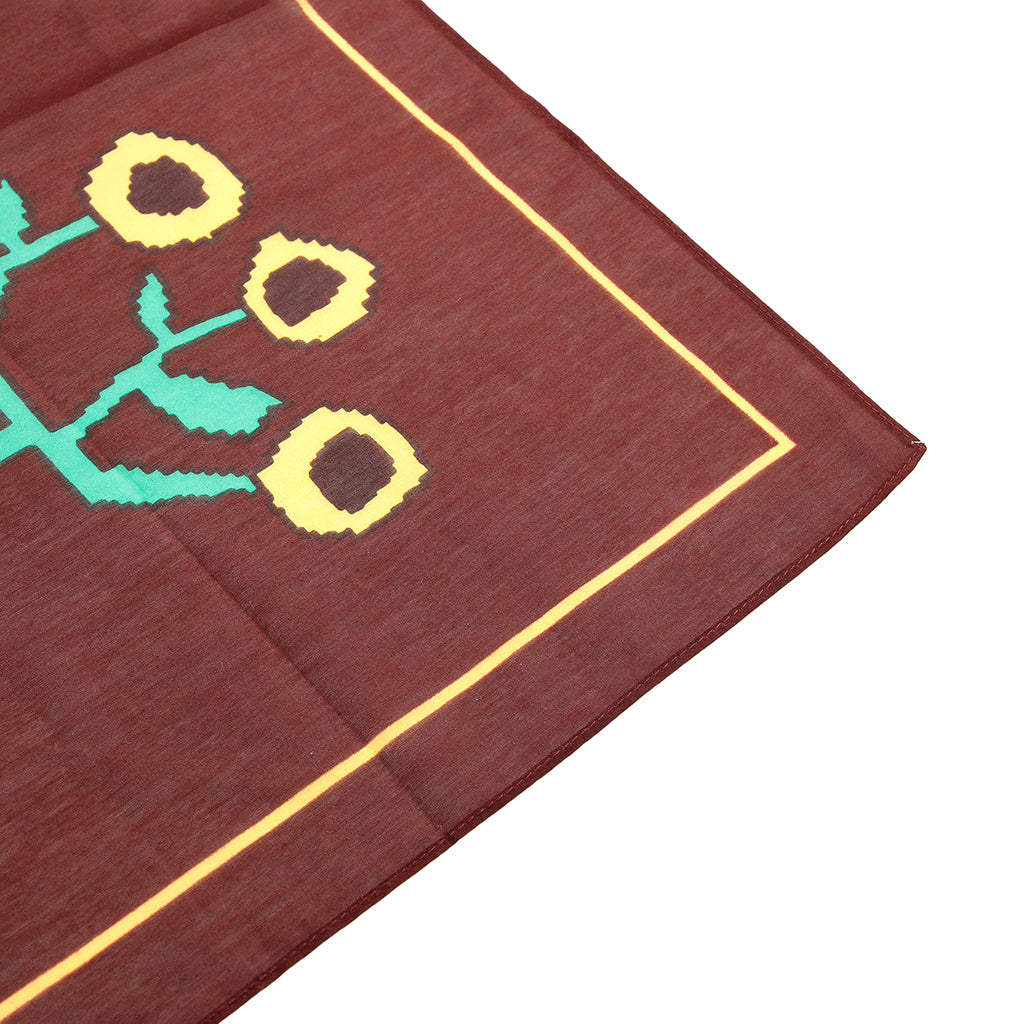 Bobo Choses Scarf Garden Print Dark Brown