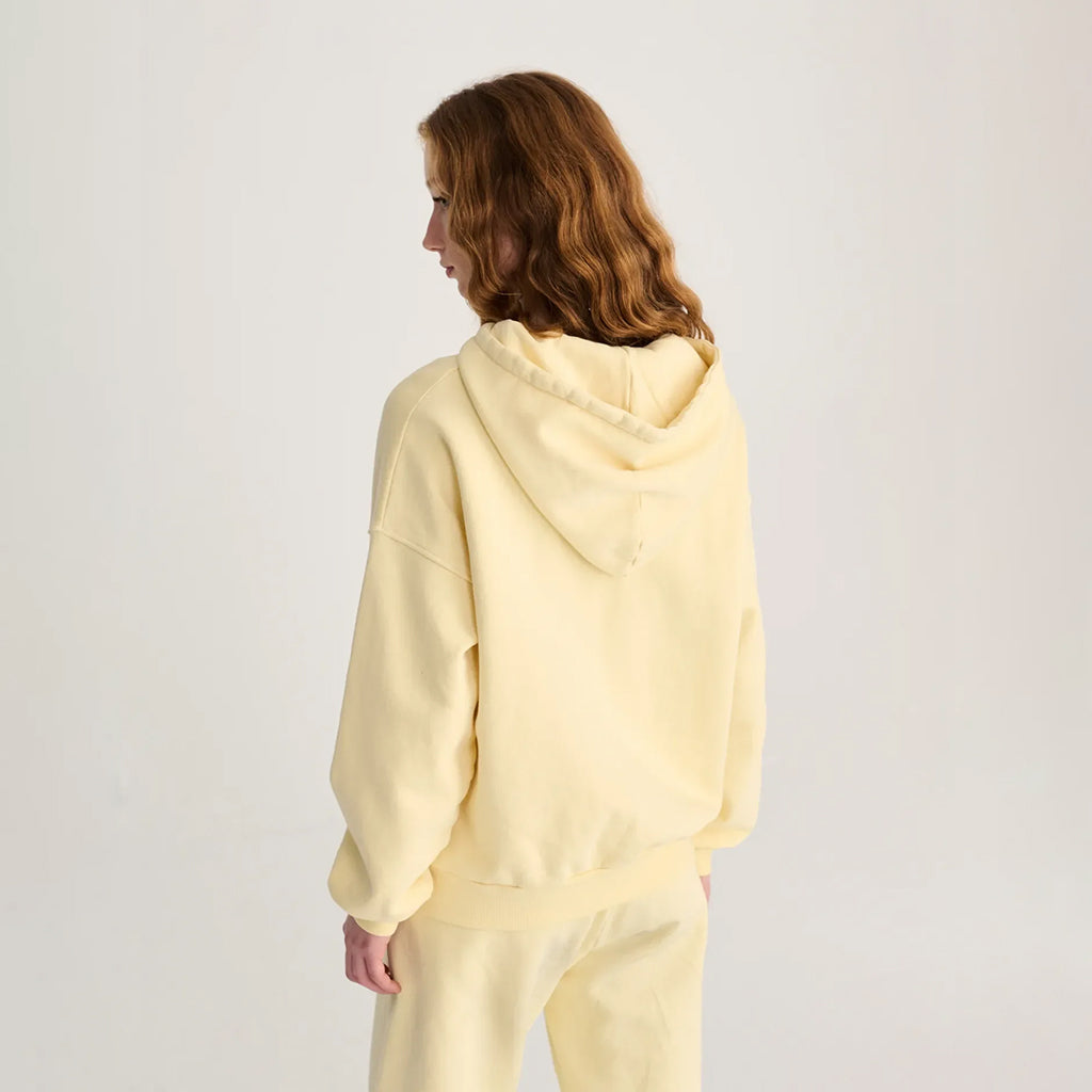 Bobo Choses Woman Nest Hooded Sweatshirt Yellow