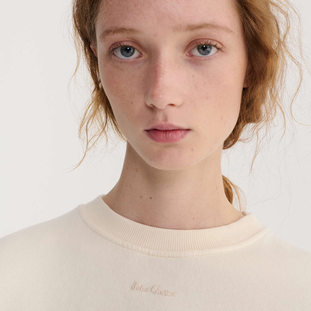 Bobo Choses Woman Sweatshirt Cream