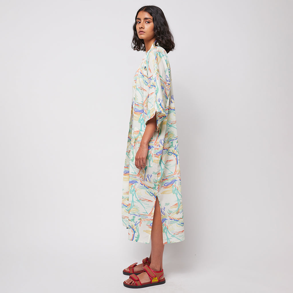 Bobo Choses Woman Spring Landscape Kimono Multicolour