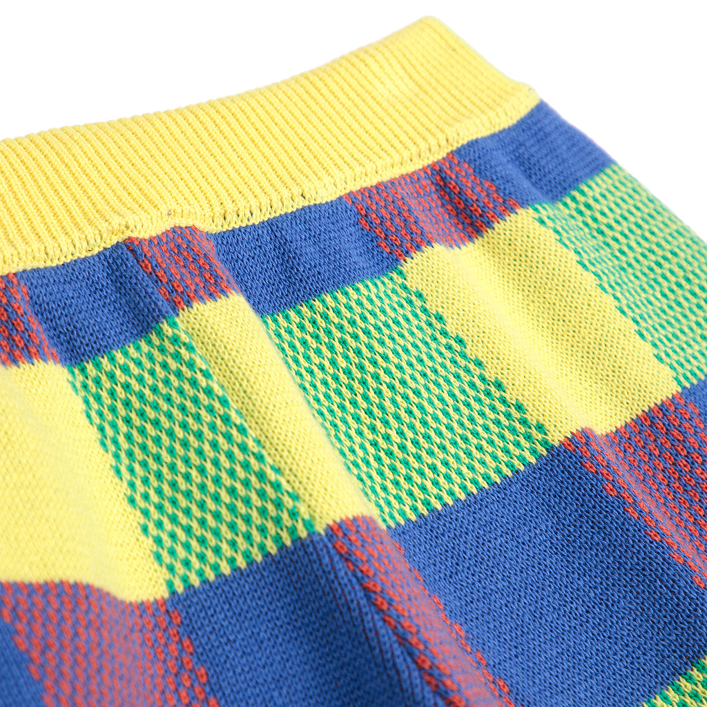 Bobo Choses Woman Vichy Knit Shorts Multicolour