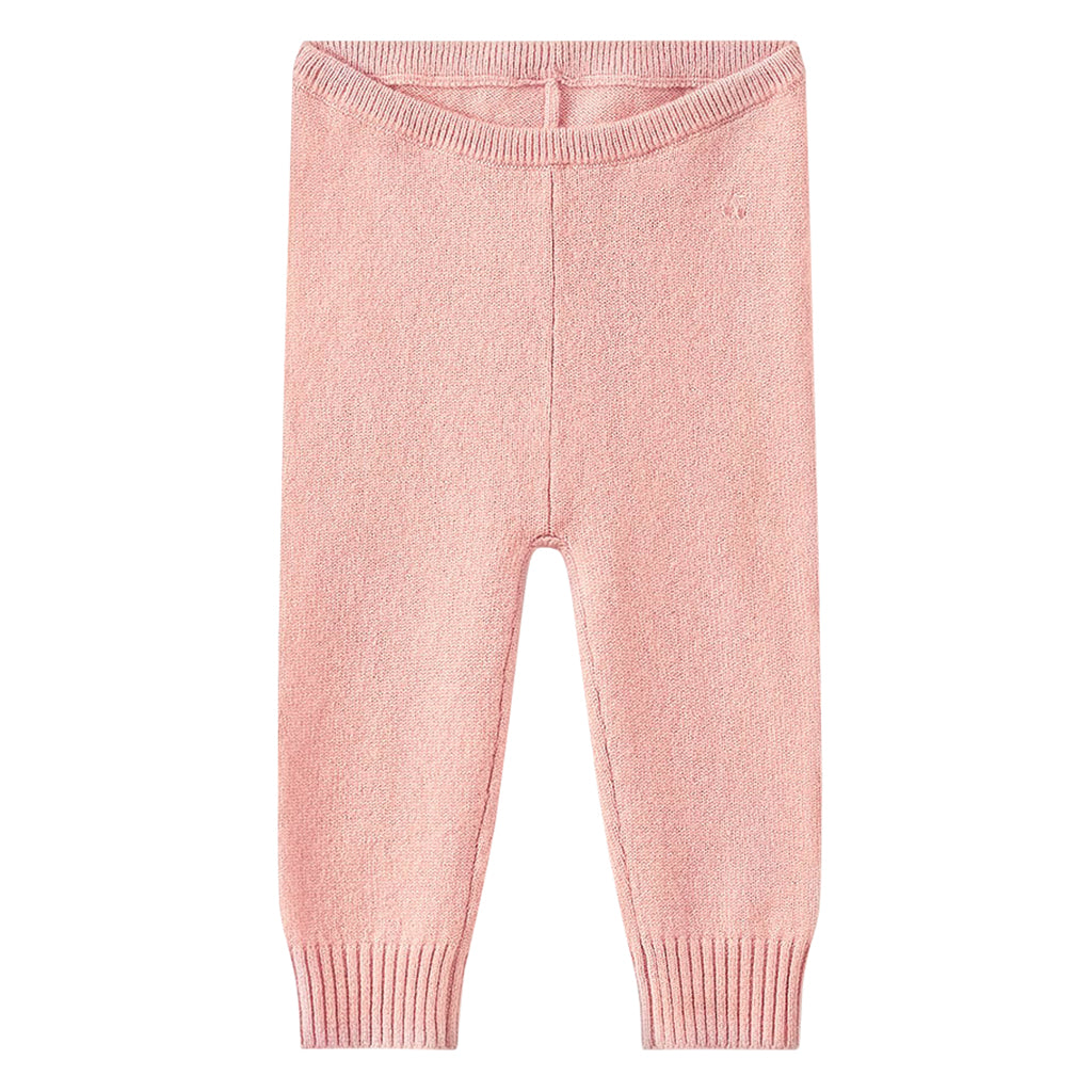 Bonpoint Baby Cashmere Leggings Faded Pink