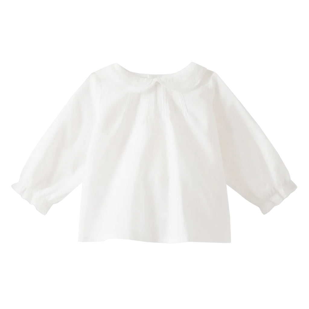 Bonpoint Baby Blouse Milk White