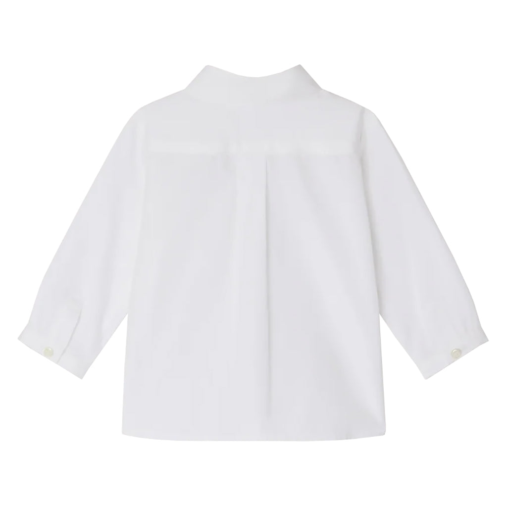 Bonpoint Baby Malo Shirt Milk White