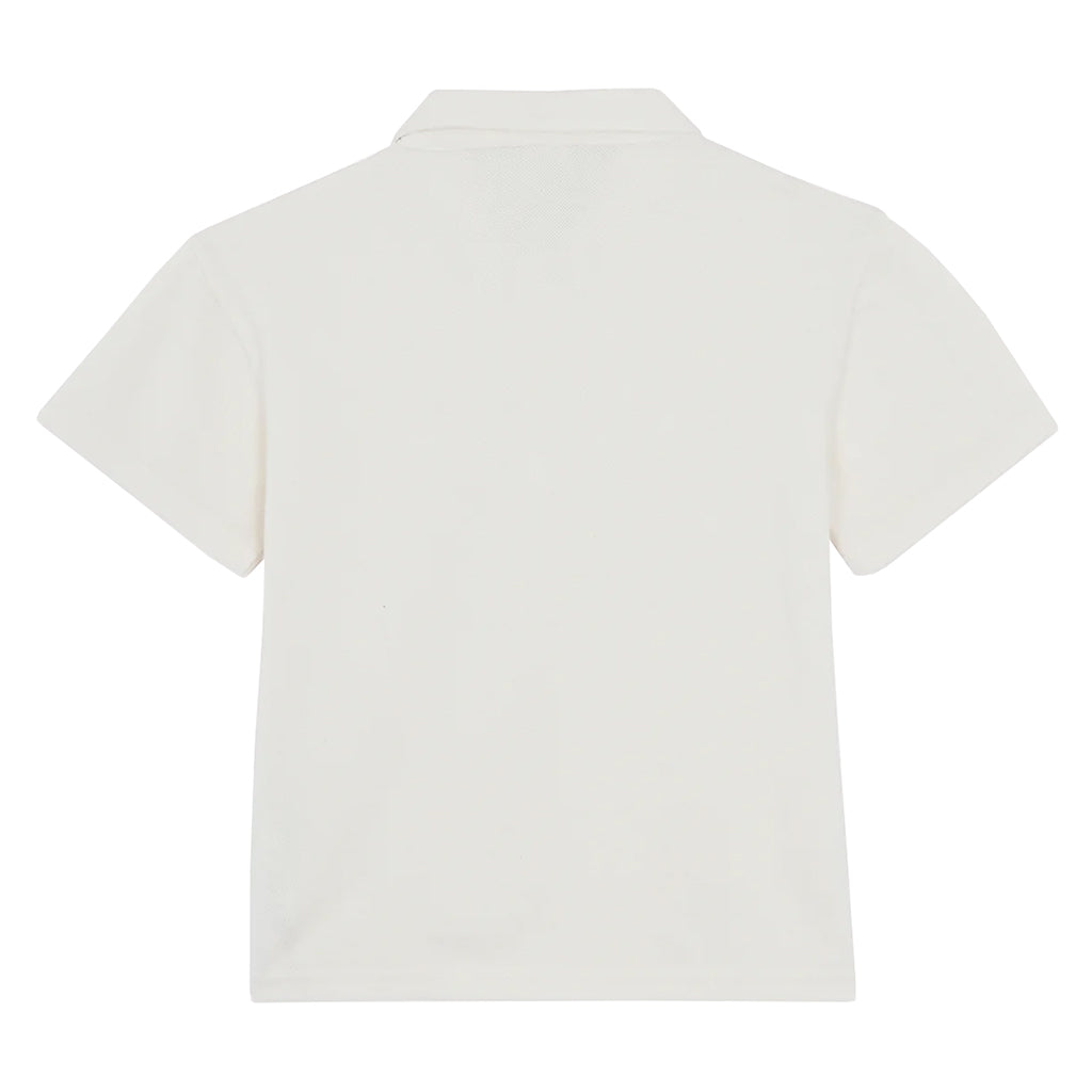 Bonton Child Livio Polo T-shirt Ecru White