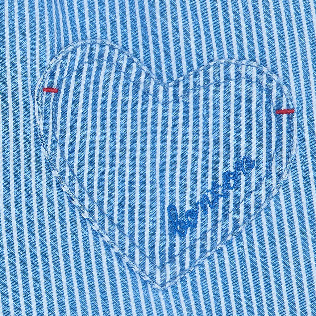 Bonton Child Melanie Shorts Oshkosh Blue Stripes