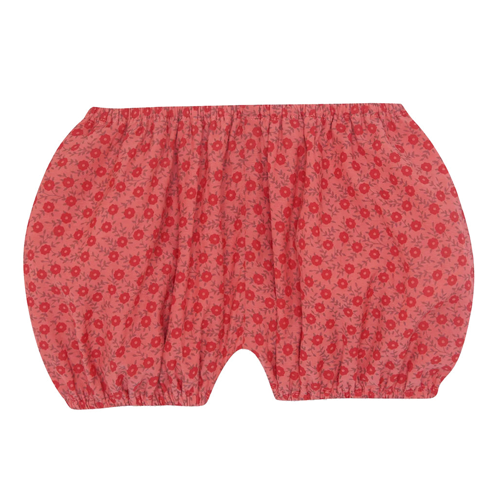 Bonton Baby Bombe Shorts Foulfleur Red Floral Print