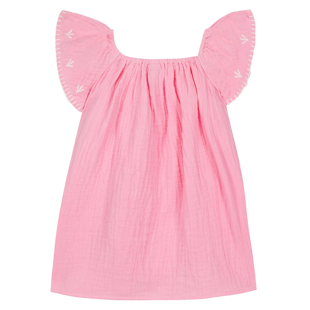 Bonton Baby Reve Dress Rose Pink Fiesta