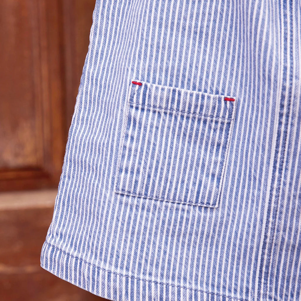 Bonton Child Nolita Dress Oshkosh Blue Stripes