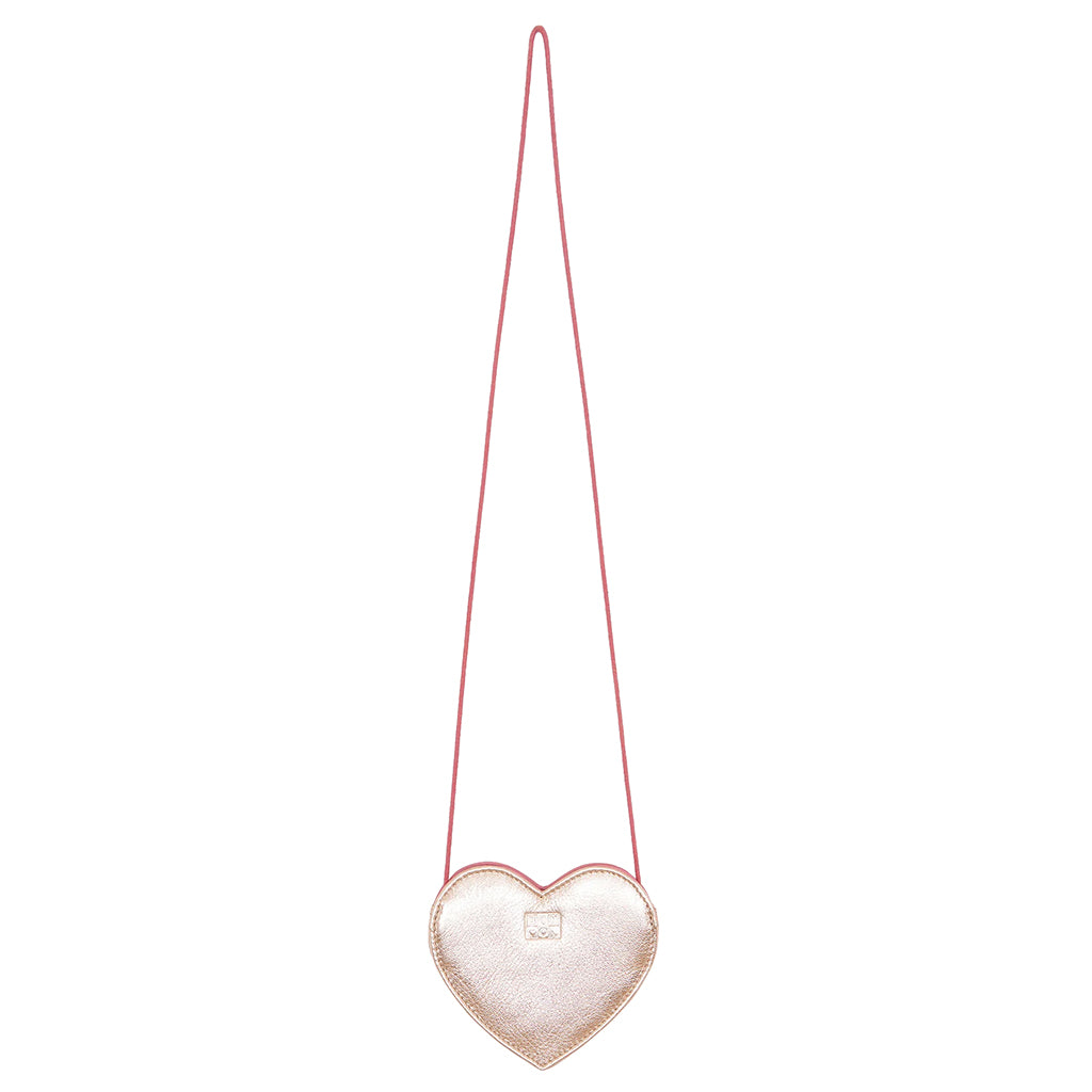 Bonton Child Cœur Mini Bag Copper Pink