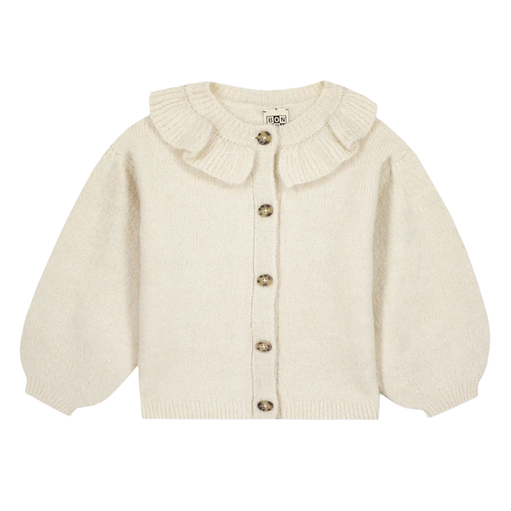 Bonton Child Paloma Cardigan Milk Cream