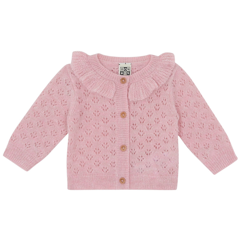 Bonton Baby Corolle Cardigan Rose Blossom Pink