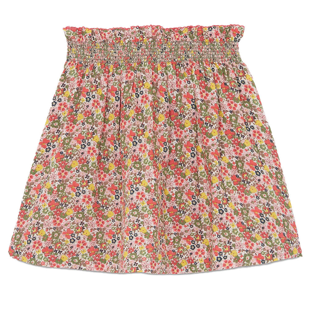 Bonton Child Lisea Skirt Rose Pink Faroe Floral Print