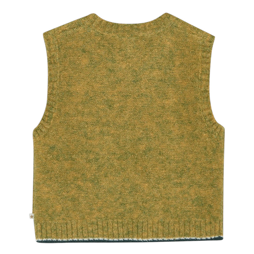 Bonton Child Lucia Vest Stem Green