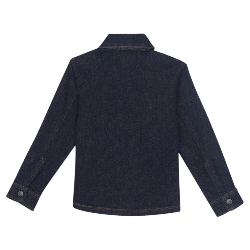 Bonton Child Michael Shirt Raw Denim Blue