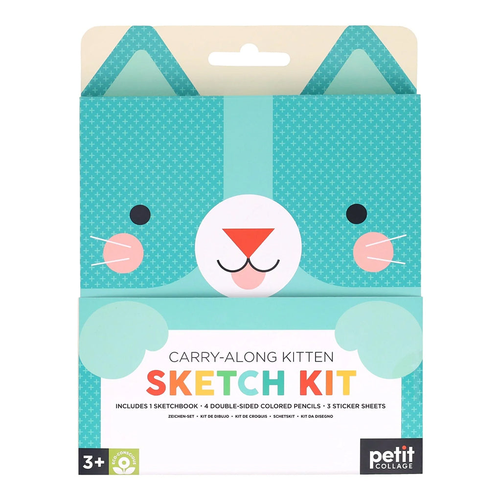 Carry-Along Kitten Sketch Kit