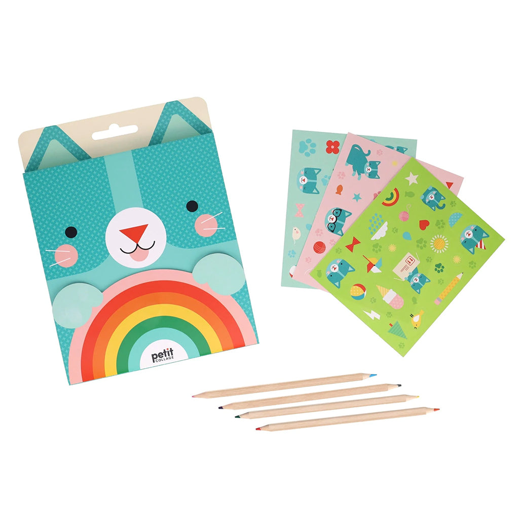 Carry-Along Kitten Sketch Kit