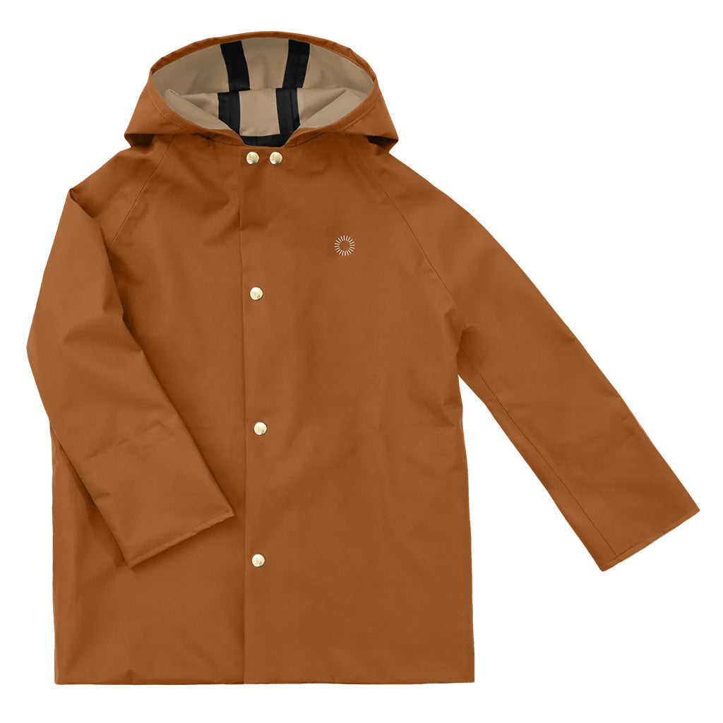 Fairechild Child Midi Rain Coat Sumac Brown